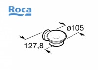 ROCA TWIN JABONERA A PARED